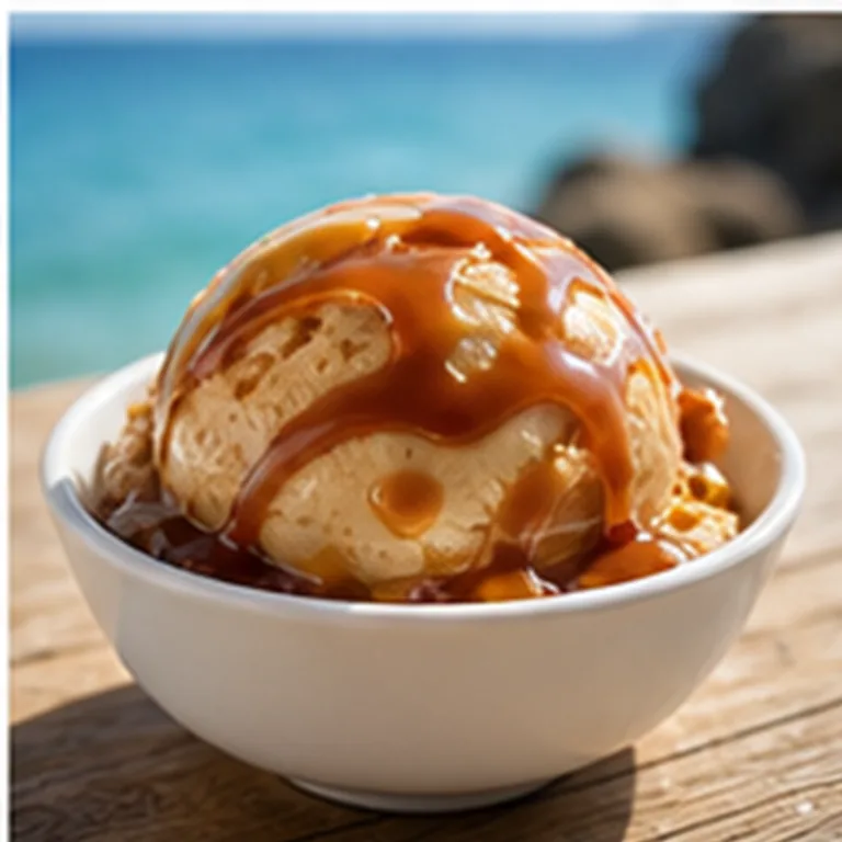 Caramel beurre salé, parfum de glace au Deck