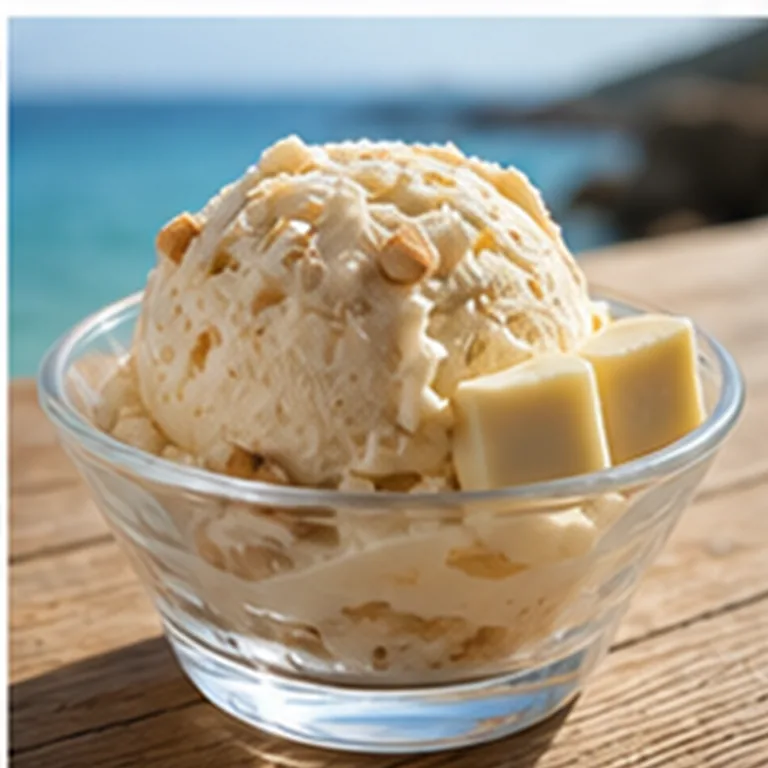 Chocolat blanc miel noisette, parfum de glace au Deck