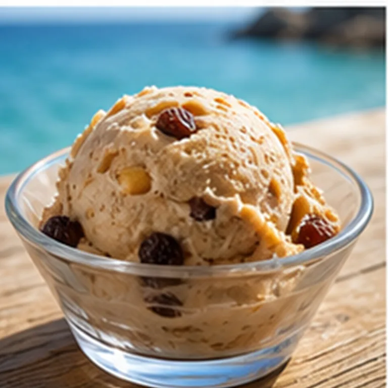 Rhum-raisins, parfum de glace au Deck